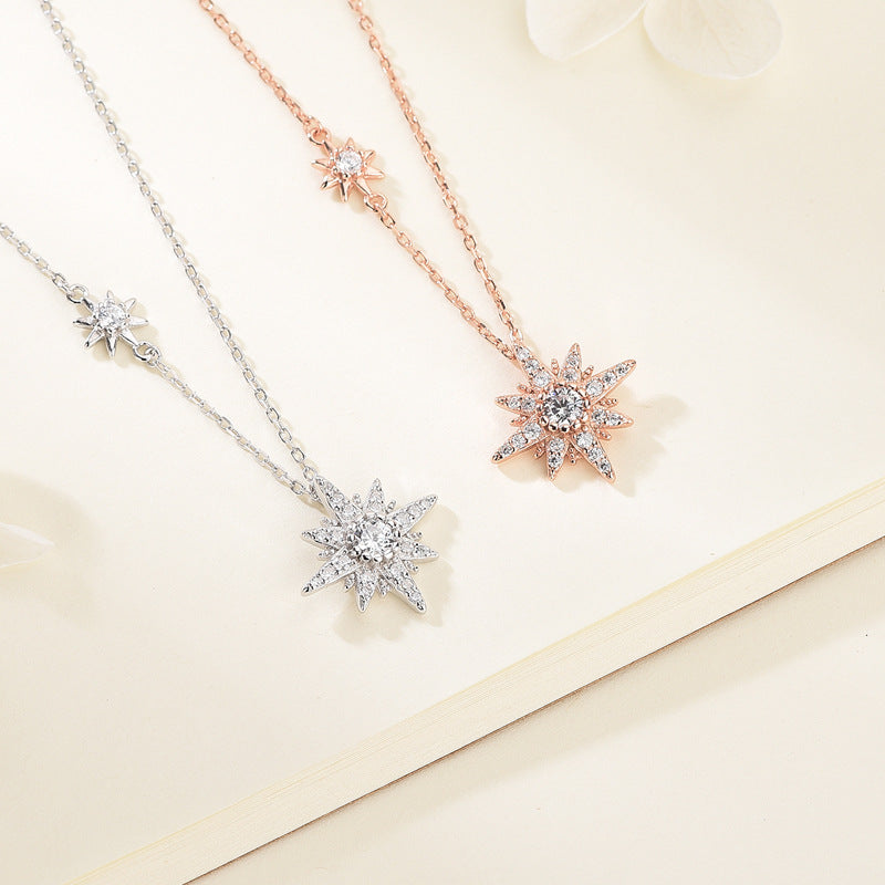 Eight-pointed Star Necklace