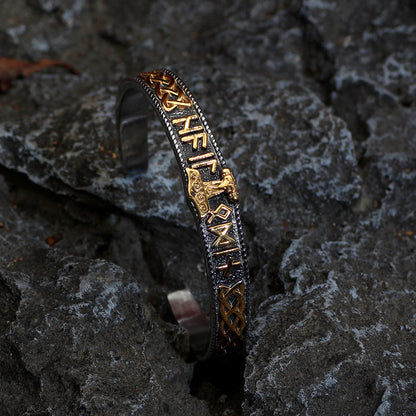 Bracelet nordique Viking Thor Rune