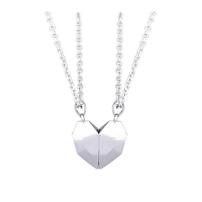 Heartbreak Wish Stone Magnetic Couple Necklace - Record My Love