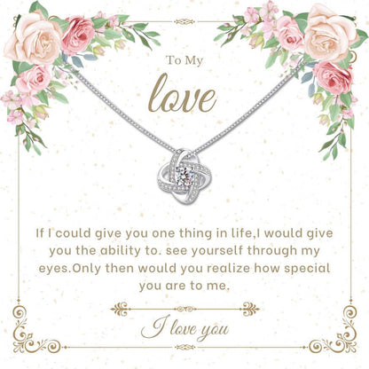 Love Necklace -The perfect gift for someone you love - Record My Love